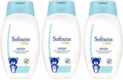 Softsens Baby Wash 200ml (Pack of 3)