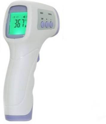 SACRO INFRA-HYJK-235844 Multi Function Non-Contact Forehead Infrared Thermometer with IR Sensor and Color Changing Display FDA Approved_XUL_714H Thermometer