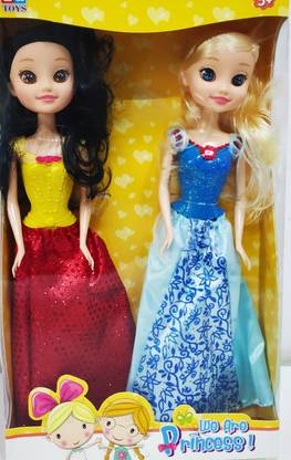 Richuzers Frozen Anna and Elsa Doll Set 1ft Tall in Gift Box