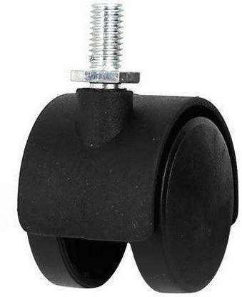 BVM International Heavy Duty 360 Degree Swivel Double Castor Wheel Screw Type 2 inch Swivel Furniture Caster
