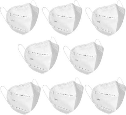 Maitri time road 11111111 T-N--95 pollution mask pack of 8