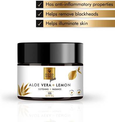 GOOD VIBES Plus Softening + Radiance Gel - Aloe Vera + Lemon