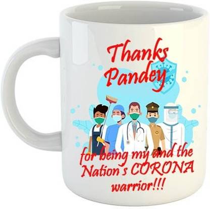 Nakshasutra Thanks Pandey , My Warrior 03 Ceramic Coffee Mug
