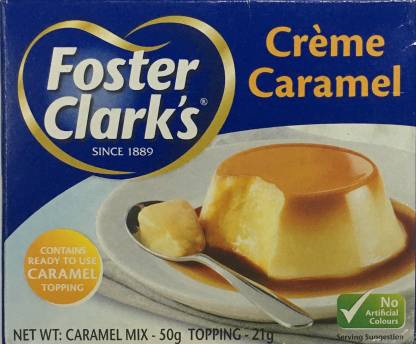 Foster Clarks Creme Caramel Mix and Topping 50 g