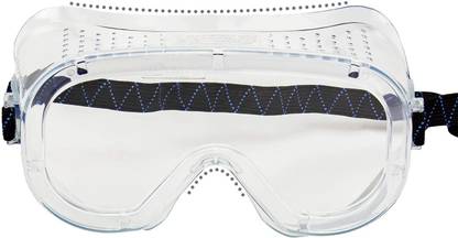 Bluebells India Safety Goggles, Protective Safety Glasses, Soft Crystal Clear Eye Protection - Perfect for Construction, Shooting, Lab Work Protective Glasses Anti Fog Dust Droplet Proof Protection Goggles Eyewear Eye Glass Use for Goggle Safety Glasses Goggles Eye Masks-Unisex Laboratory  Safety Goggle