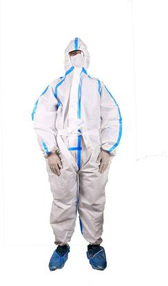 Smart Care PPE KIT WITHOUT TAPE 90GSM Safety Jacket