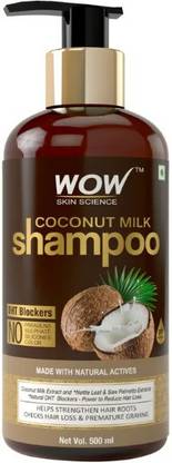 WOW SKIN SCIENCE Coconut Milk Shampoo – 500mL  (500 ml)