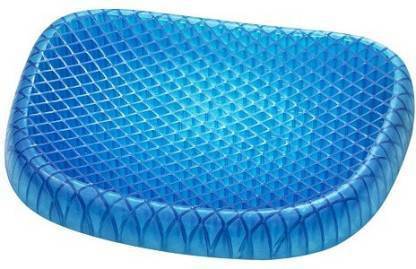 PRATYANG Egg Sitting Gel Flex Cushion Seat Back / Lumbar Support