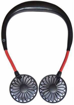 Lambent Headphone Design Wearable Dual Wind Air Cooler Wearable.Sportsfan 01 USB Fan
