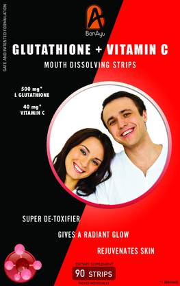 bonayu GLUTATHIONE + VITAMIN C Mouth Dissolving Strips