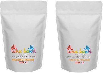 Wax Hand Wizards 3D Hand Casting Kit for Family