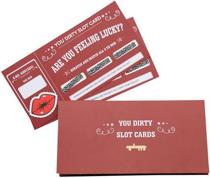 Oye Happy Naughty Scratch Card for Husband/ Wife/ Boyfriend/ Girlfriend Greeting Card