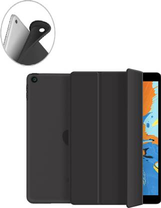 MOCA Flip Cover for Apple iPad 6 6th Gen 9.7 inch 2018 iPad A1893 A1954 with Soft Transparent Back Flip Cover case