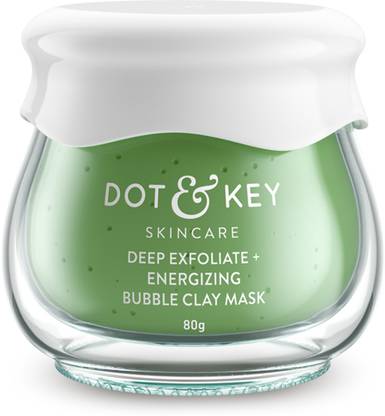 Dot & Key Deep Exfoliate + Energizing Bubble Clay Mask