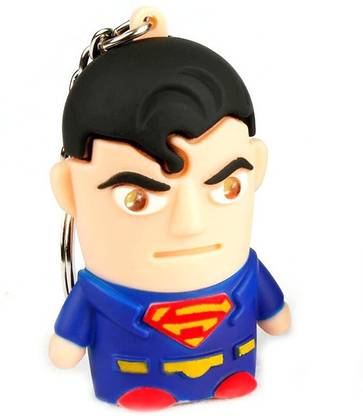 Blue Aura Superman Light & Sound Key ring Key Chain