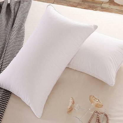 pearl fabs Microfibre Solid Sleeping Pillow Pack of 2