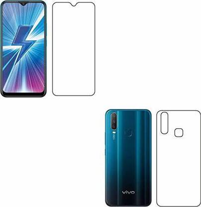 RUNEECH Front and Back Screen Guard for Vivo Y15, Vivo Y17, Vivo Y12, Vivo U10