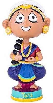 chumbak Takita Tara Bobble Head Decorative Showpiece  -  13 cm