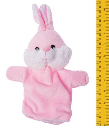 Dimpy Stuff Bunny Character hand Puppet Hand Puppets