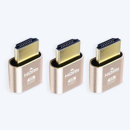Dtech hdmi Dummy Plug 4k Display Emulator AZB07C4TWZRM HDMI Connector