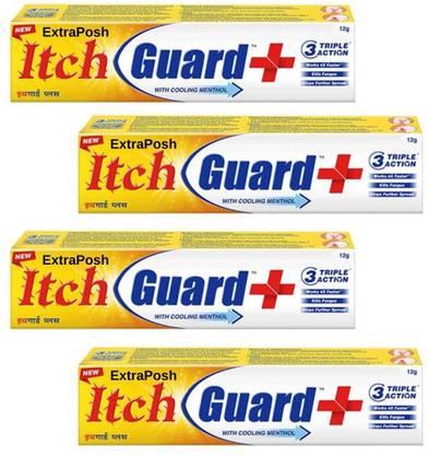 Extraposh Itch Guard Cream with cooling menthol