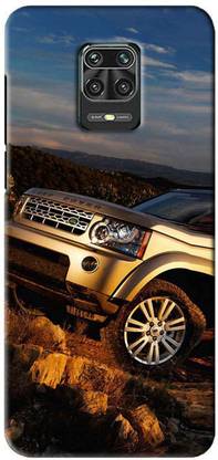 NDCOM Back Cover for Redmi Note 9 Pro Max Car Printed