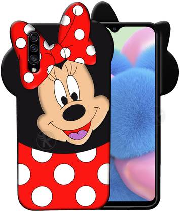Kreatick Back Cover for Samsung Galaxy A50 - Mickey Mouse Soft Case Cartoon Series Girlish Cute Silicone Shell