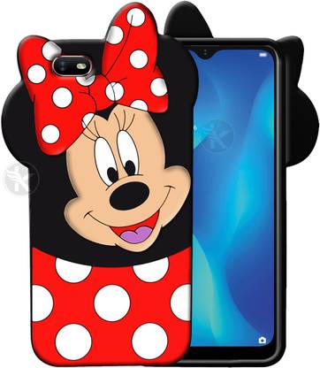 Kreatick Back Cover for Realme C2 - Mickey Mouse Soft Case Cartoon Series Girlish Cute Silicone Case Cover Shell