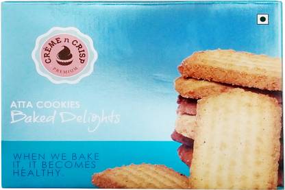 Creme N Crisp Atta Cookies Biscuit
