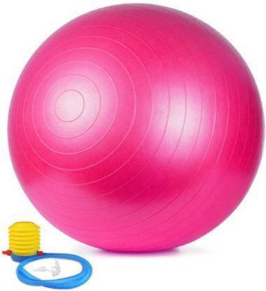 SVK Dream Gym Exercise Ball for Fitness Stability with Foot Pump - Anti Burst, 75 cm Gym Ball
