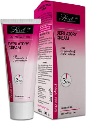 लैरेल Depilatory Cream Silk with Express Effect 3 Min & Slow Hair Factor क्रीम