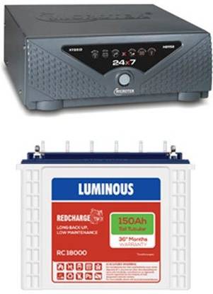 LUMINOUS RC18000TT+1125Hybrid Tubular Inverter Battery