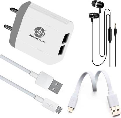 OTD Wall Charger Accessory Combo for LG W10, LG W10 Alpha, LG W11, LG W30