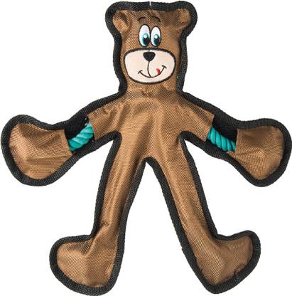Goofy Tails Bear Rope Dog Toy (Durable)| for Large & X Large Breeds Nylon Chew Toy, Squeaky Toy For Dog