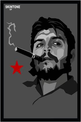 Che Guevara Poster with Frame F-6 Paper Print