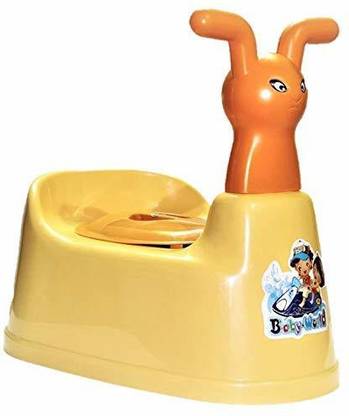 KORBOX Baby Potty Seat Cartoon Face with Removable Tray & Closing Lid Potty Box