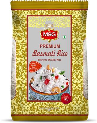 MSG Premium Basmati Rice Basmati Rice (Long Grain, Steam)