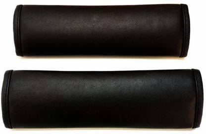 Auto Oprema CAR & SHOULDER PAD COVER (2) Black UNIVERSAL Seat Belt Cover