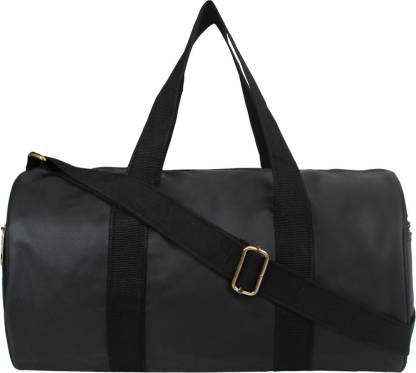 MONVELLI GYM BAG BLACK  (Black, Kit Bag)