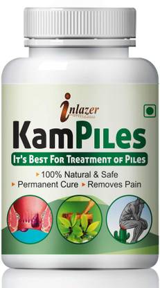 inlazer Kampiles Natural Capsule Helps In Itching And Bleeding In Anus & Feel Comfort
