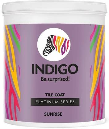 Indigo TILE ORANGE SUNRISE Emulsion Wall Paint