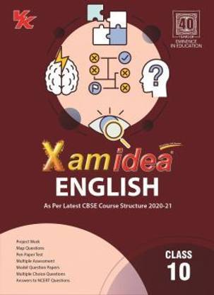 Xamidea English - Class 10 - Cbse - Examination 2020-2021
