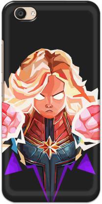 Whambam! Back Cover for Vivo V5 Plus-Captain marvel fan art (wb014)