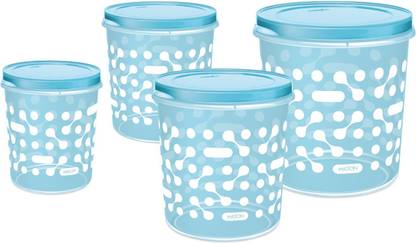 MILTON Plastic Cookie Jar  - 1000 ml, 2000 ml, 3000 ml, 5000 ml
