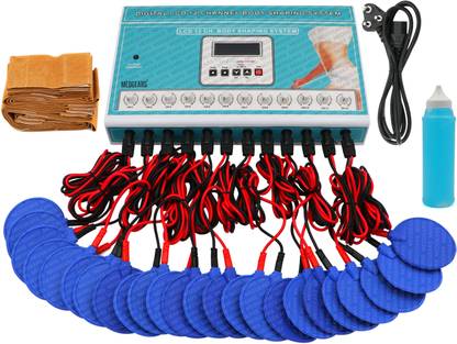 MEDGEARS 12 Channel Slimmer Machine for Weight Loss Fat Removal Body Slimming Machine with One Year Warranty Physiotherapy Equipment Electrotherapy Device