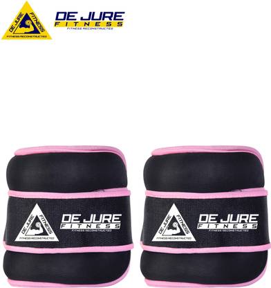 DE JURE FITNESS Ankle/Wrist Weight Pink, Black Ankle & Wrist Weight