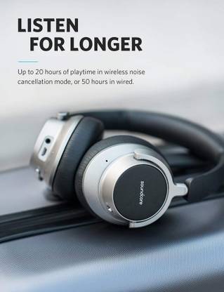 Soundcore by Anker Space NC Active noise cancellation enabled Bluetooth