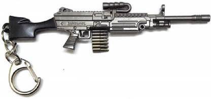 Royal NitCha M249 Sniper GUN Size 12 cm Pubg Players Unknown Battle Grounds Key Chain