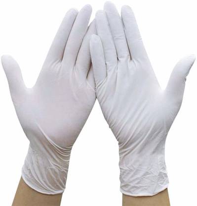 Yora examination gloves (Pack of 50) one time use Disposable gloves Latex Examination Gloves