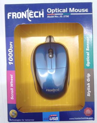 Frontech JIL-3790 Wired Ambidextrous Optical Mouse
